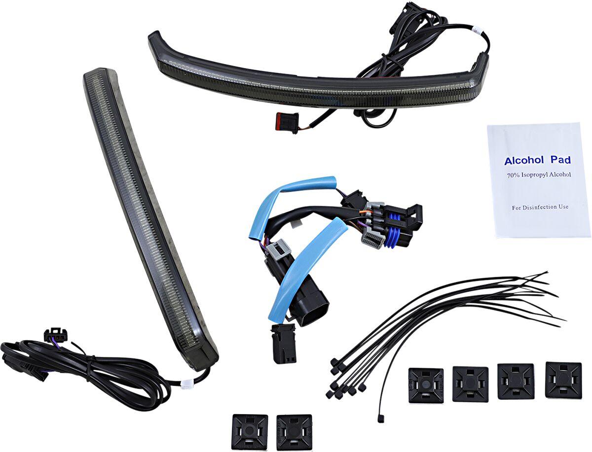 CD-INDBAG-SWP-S - Custom Dynamics LED Saddlebag Lights For Indian Challenger 108 2020-2024 Rear Smoke