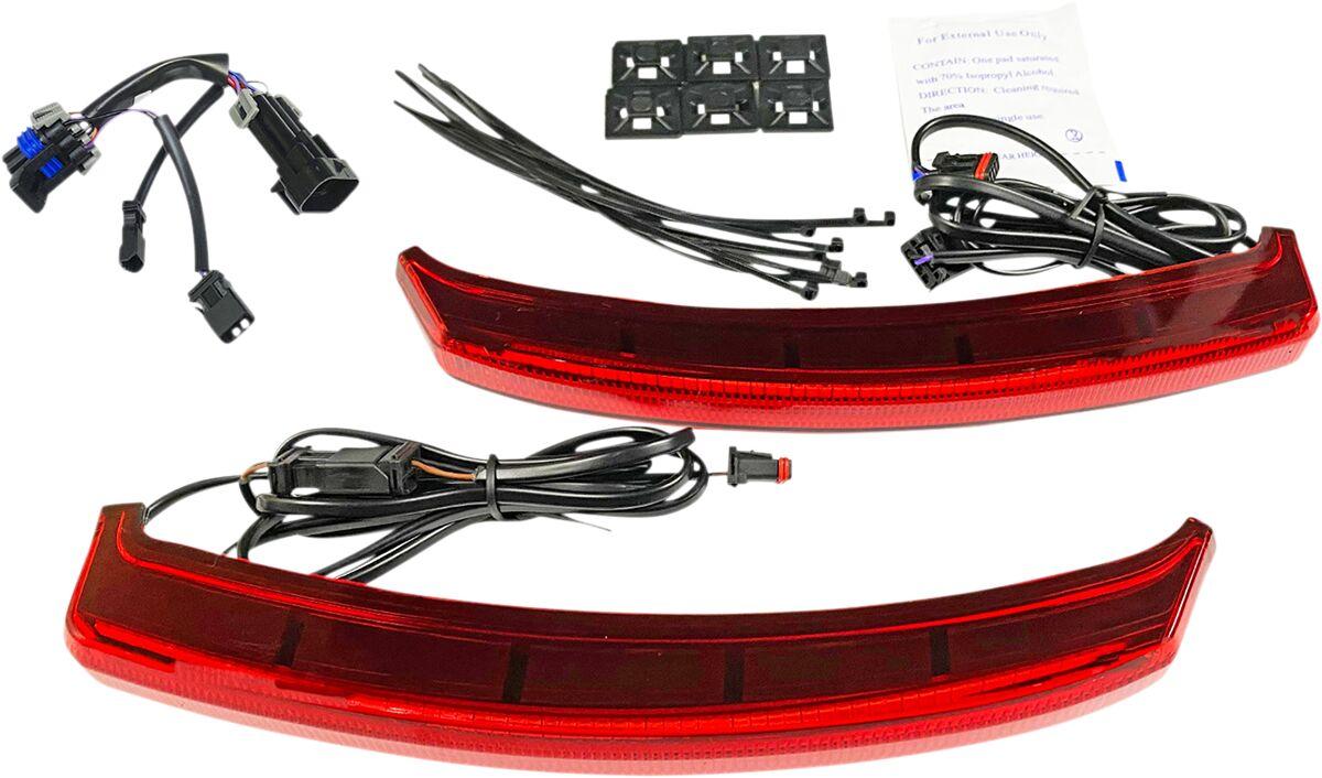 CD-INDBAG-INT-R - Custom Dynamics LED Saddle Bag Lights For Indian Challenger 108 2020-2024 Rear Red
