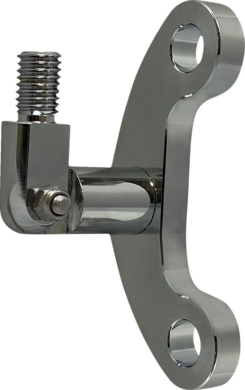 PB-FOG-MOUNT-C - Custom Dynamics Caliper Mounts for ProBeam Fog Lights For Harley Davidson FLHR 1450 2000-2003 - Chrome