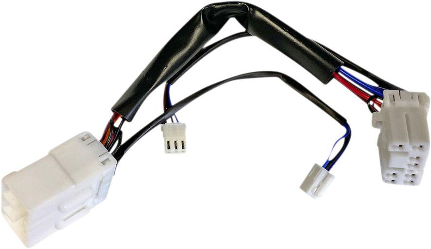 PR-MPR-HD - Custom Dynamics Wiring Adapter for Red Plasma Rods For Harley Davidson FLD 1690 2012-2013 - Black