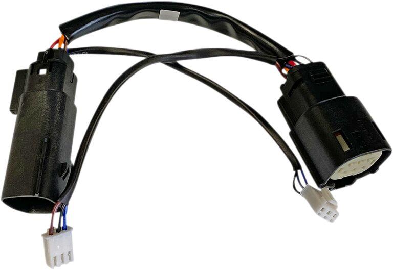 PR-MPR-SS8 - Custom Dynamics Wiring Adapter for Red Plasma Rods For Harley Davidson FLHRSE5 1800 2013 - Black