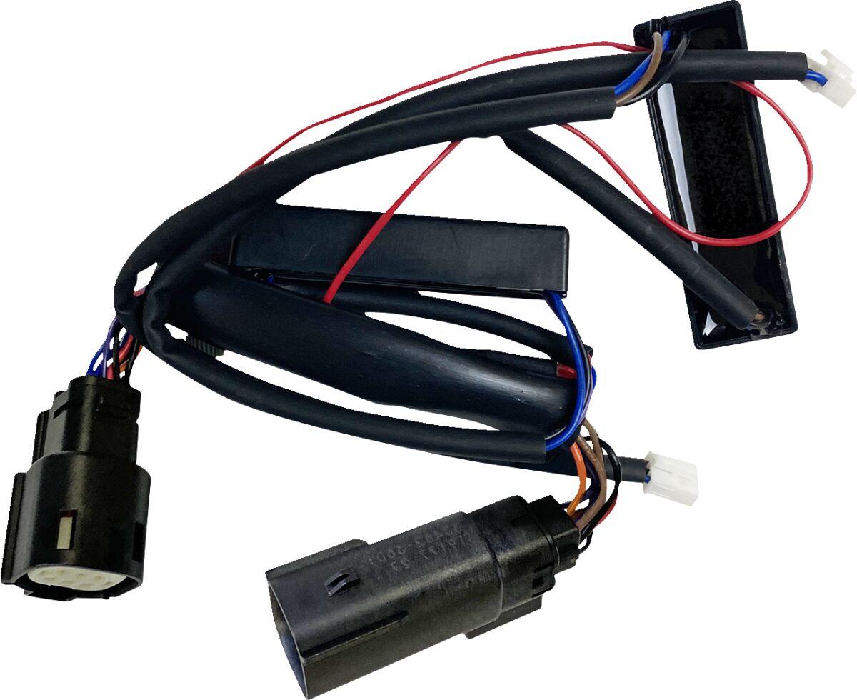 MPR-SS6-EPZ - Custom Dynamics Run/Brake/Turn Lighting Accessory Adapter For Harley Davidson FLHX 1584 2010-2011 - Black