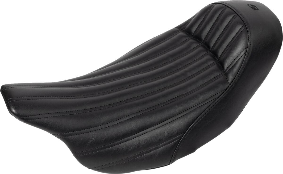 808-07B-0023 - Saddlemen Knuckle Solo Seat For Harley Davidson FLHR 1584 2008 - Black