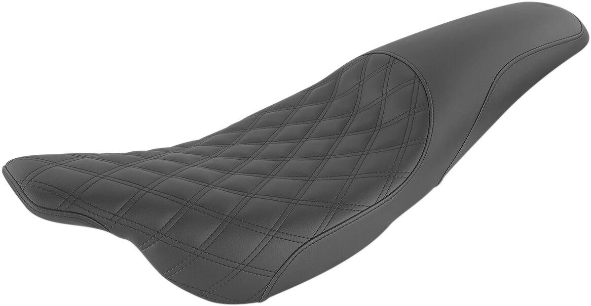 897-07-149 - Saddlemen Profiler Lattice Stitch Seat For Harley Davidson FLHT 1340 1998 - Black