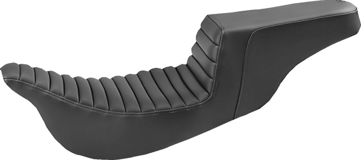 808-07B-171EXT - Saddlemen Extended Reach Step Up Tuck-n-Roll Seat For Harley Davidson FLHR 1584 2008 - Black