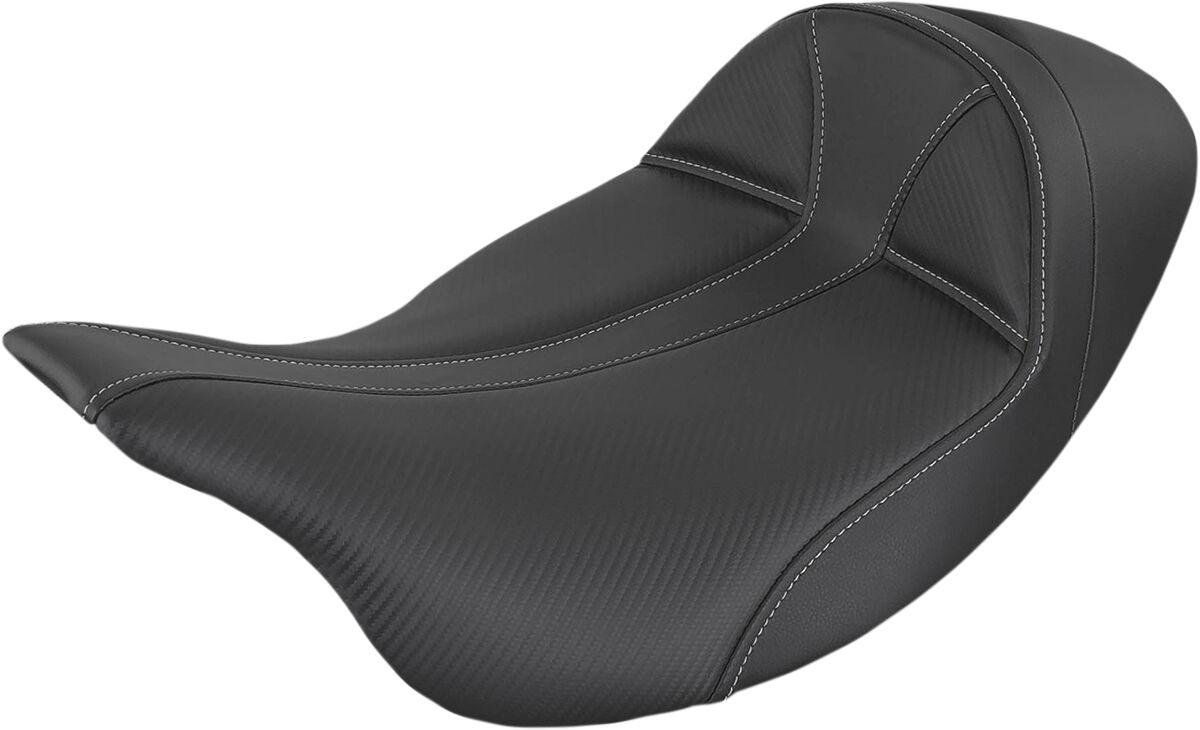 808-07B-0042L - Saddlemen Dominator Low Solo Seat For Harley Davidson FLHR 1584 2008 - Black