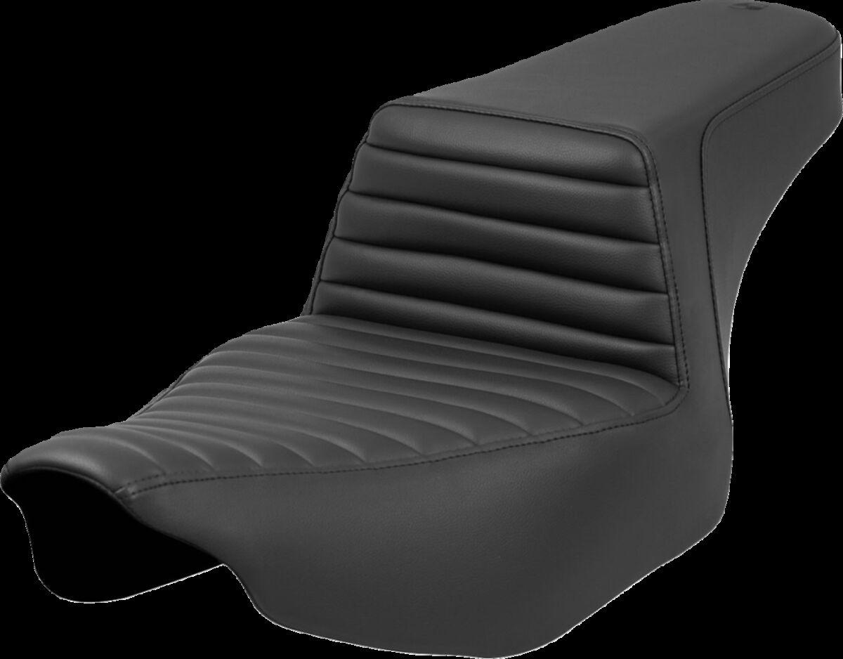 823-07E-171 - Saddlemen Step Up Tuck-n-Roll Seat For Harley Davidson FLHX 1923 2024 - Black