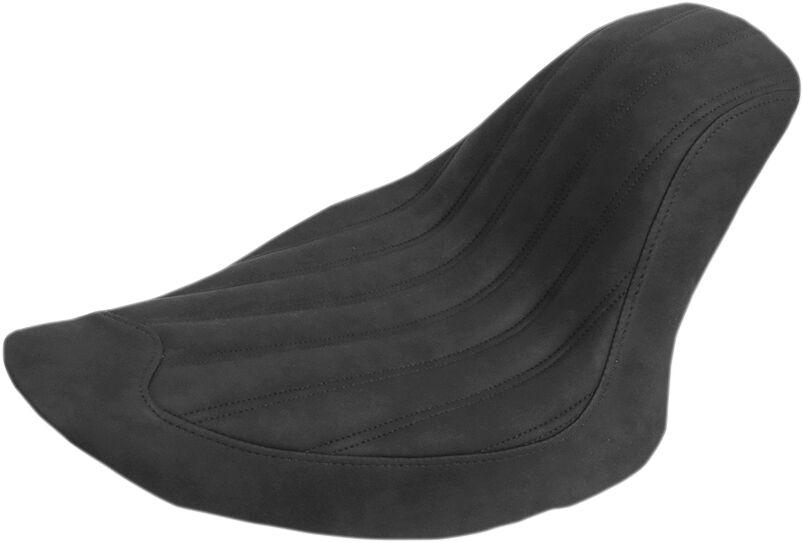 806-12-0023 - Saddlemen Knuckle Solo Seat For Harley Davidson FLSTF 1584 2007-2010 - Black
