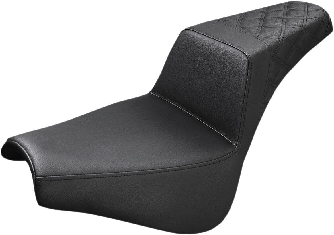 818-30-173 - Saddlemen Step Up Seat For Harley Davidson FLDE 1750 2018-2020 - Black