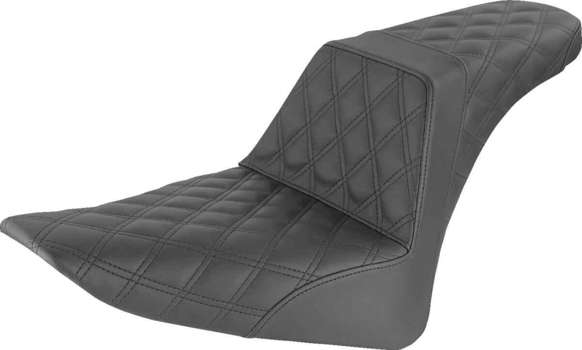 812-26-175 - Saddlemen Step Up Seat For Harley Davidson FLS 1690 2012-2016 - Black