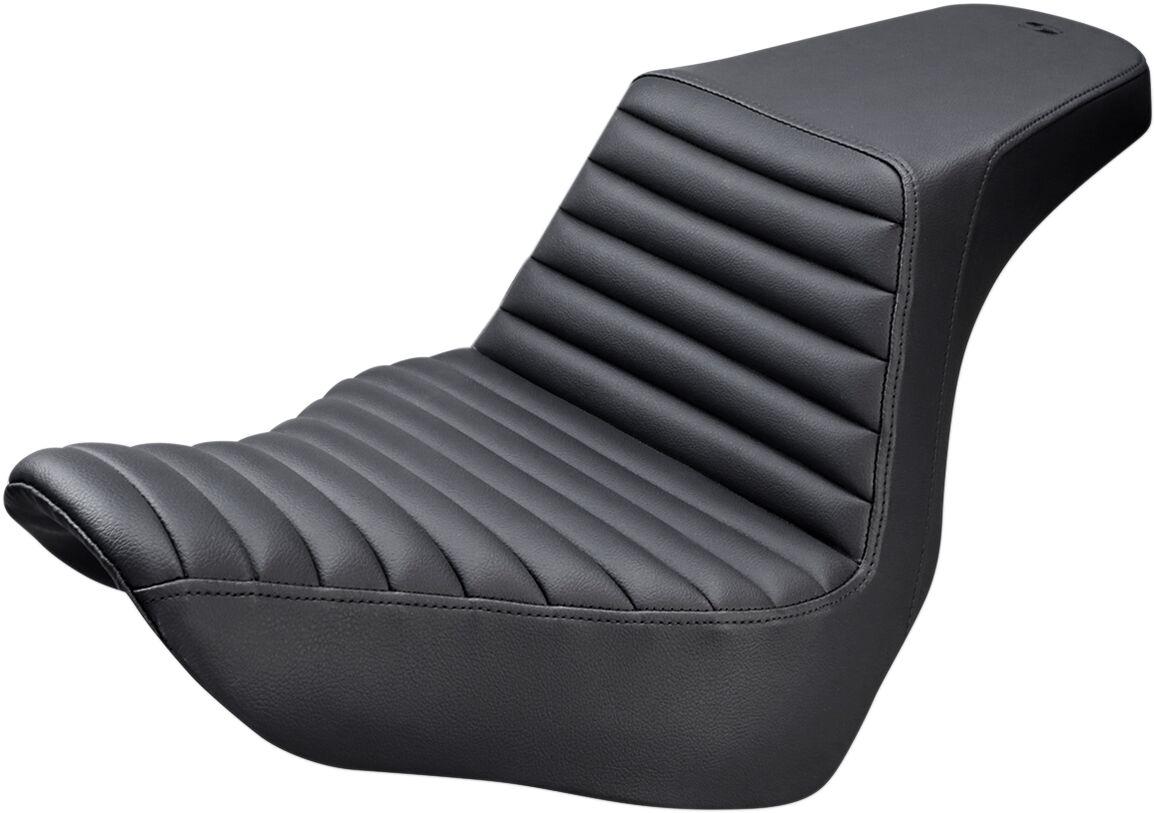 818-29-171 - Saddlemen Step Up Tuck N Roll Seat For Harley Davidson FLSB 1750 2018-2024 - Black