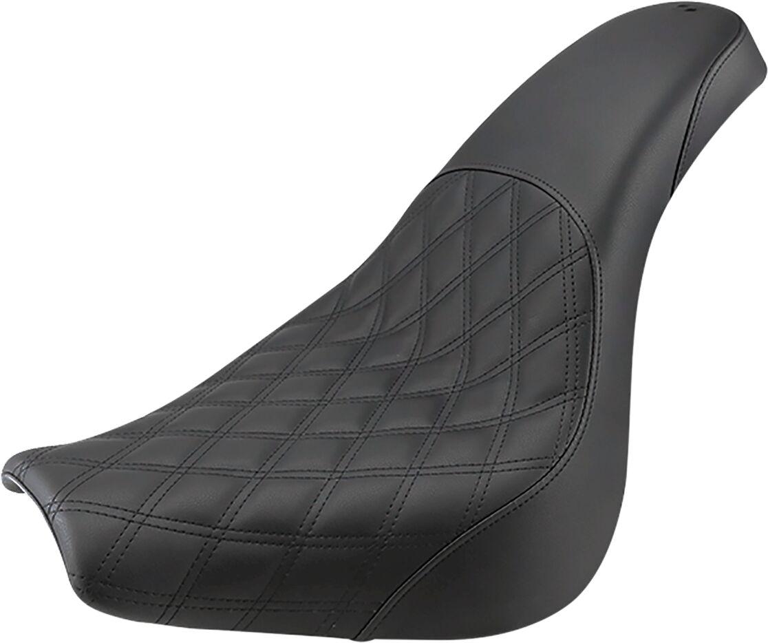 818-31-149 - Saddlemen Profiler Lattice Stitch Seat For Harley Davidson FXBR 1750 2018-2020 - Black