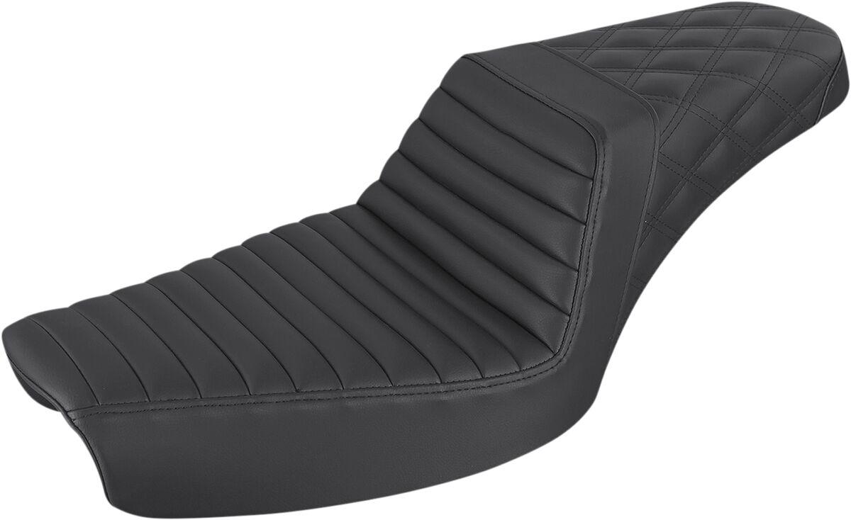 896-04-176 - Saddlemen Step Up Seat For Harley Davidson FXD 1340 1996-1998 - Black