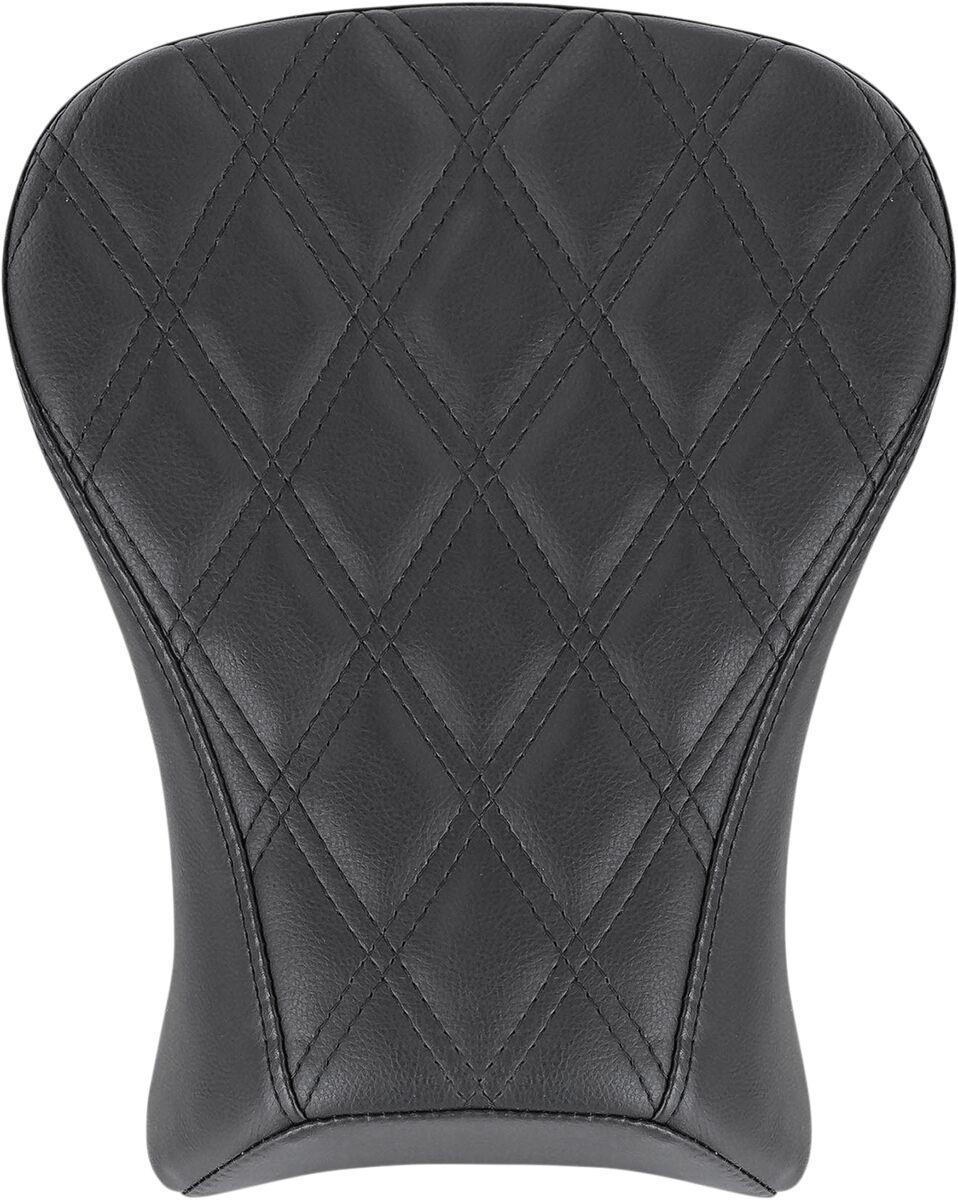 818-29-012LS - Saddlemen Renegade Lattice Stitch Pillion Pad For Harley Davidson FLSB 1750 2018-2021 - Black