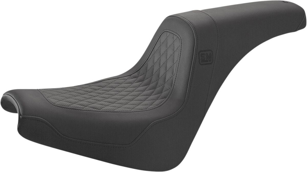 SM81830DB - Saddlemen Speed Merchant Pro Series Seat For Harley Davidson FXBB 1750 2018-2020 - Black