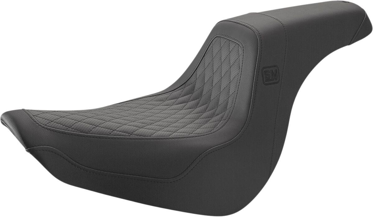SM81829DB - Saddlemen Speed Merchant Pro Series Seat For Harley Davidson FLSB 1750 2018-2024 - Black