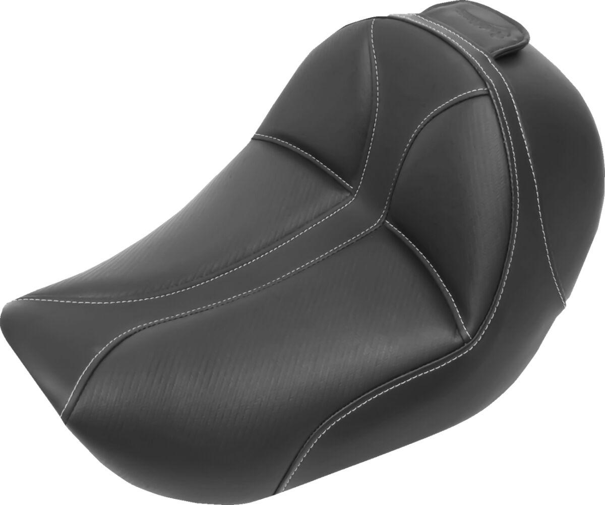 806-04-0042 - Saddlemen Dominator Solo Seat For Harley Davidson FLD 1690 2012-2013 - Black