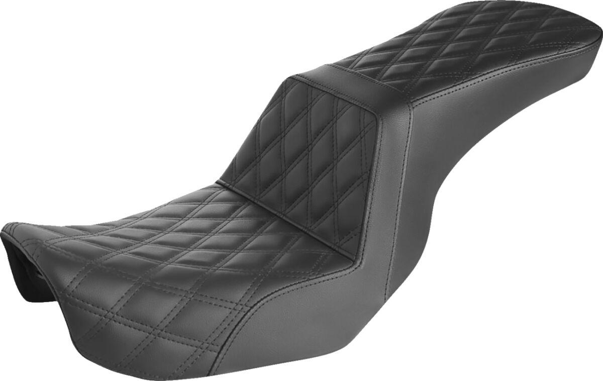 806-04-195 - Saddlemen Step Up Seat For Harley Davidson FLD 1690 2012-2013 - Black