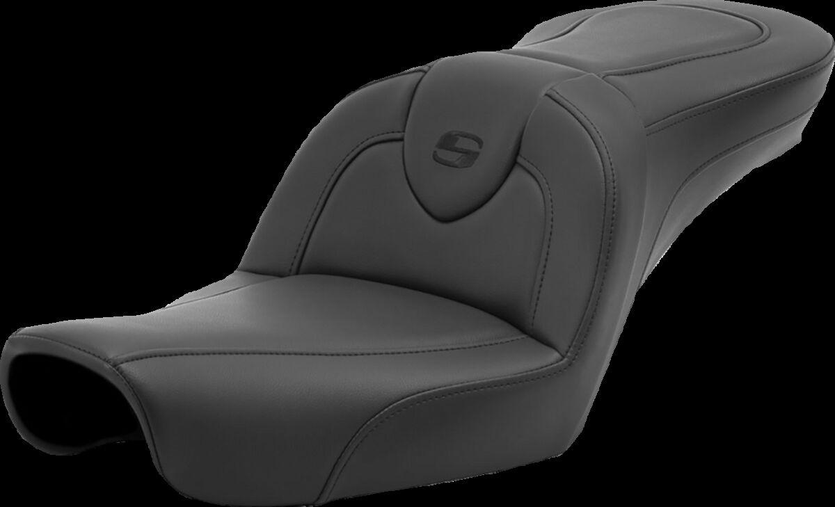 896-04-187 - Saddlemen Roadsofa Standard Reach Seat For Harley Davidson FXD 1340 1996-1998 - Black