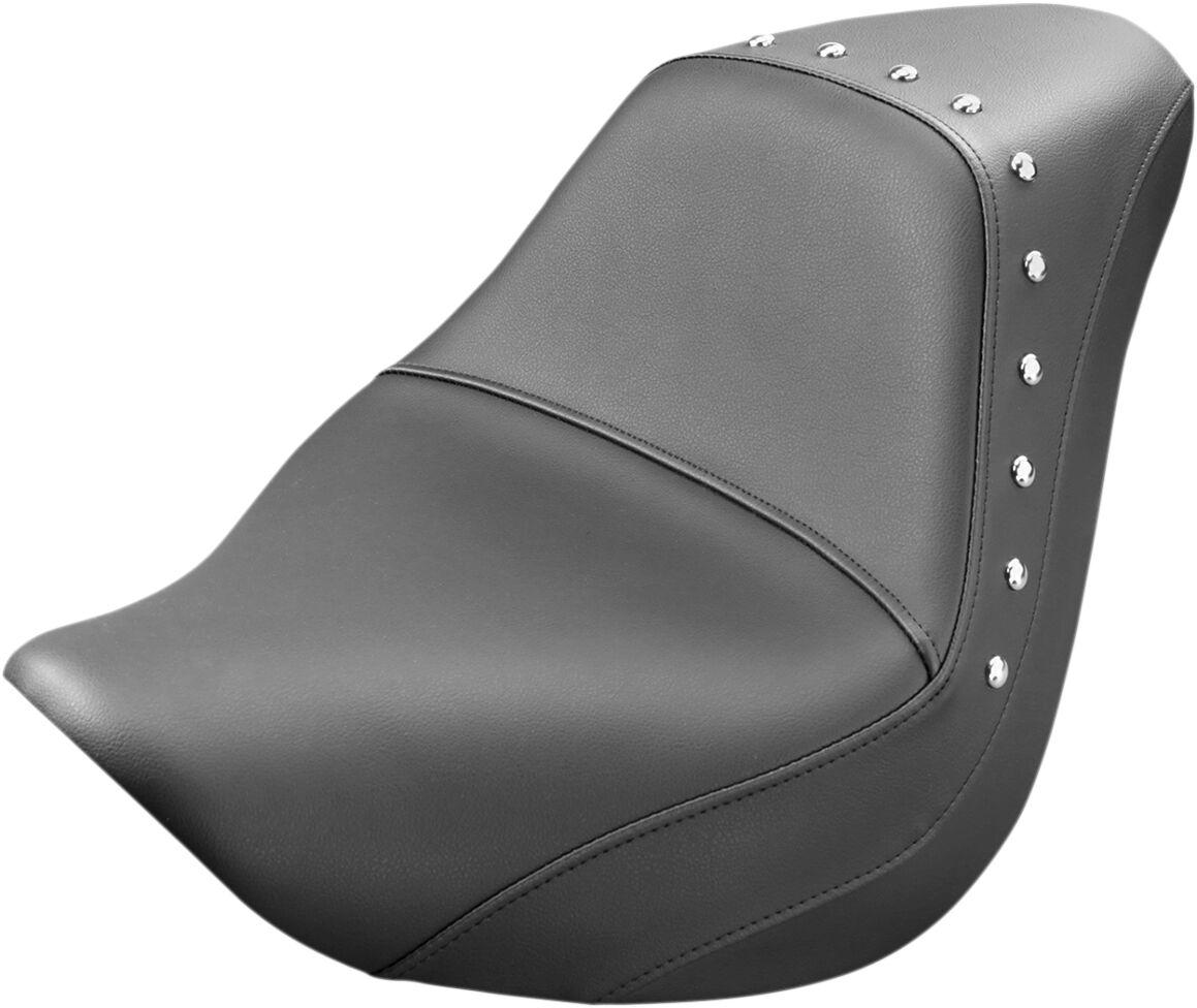 K06-11-001 - Saddlemen Renegade Deluxe Solo Studded Seat For Kawasaki VN 900 2006-2016 - Black