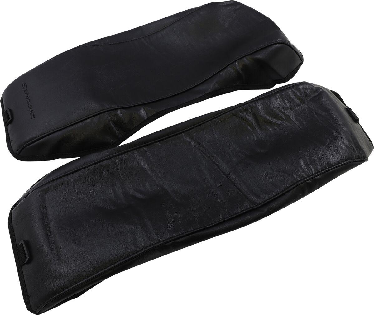 3501-0453 - Saddlemen Saddlebag Chaps For Harley Davidson FLHR 1340 1994-1998 - Black