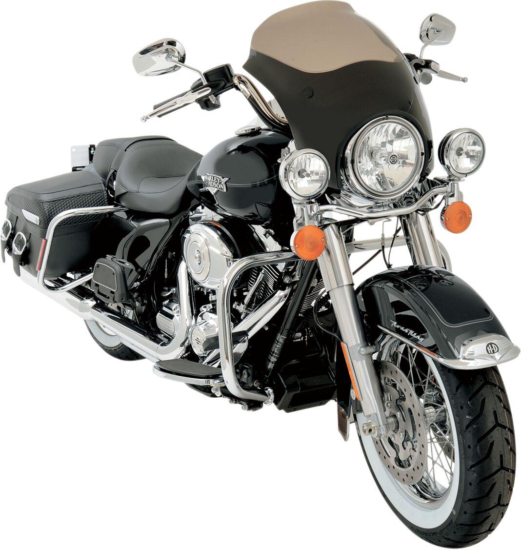 MEM7141 - Memphis Shades Bullet Fairing For Harley Davidson FLHR 1340 1994-1998 45.5 cm (18") - Black