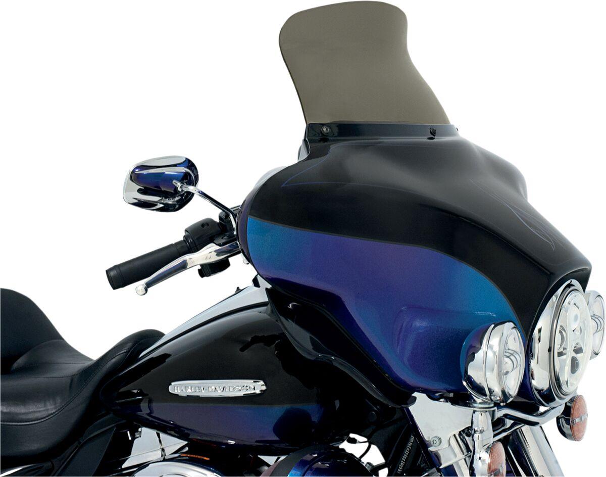 MEP8591 - Memphis Shades Spoiler Windshield for OE Fairings For Harley Davidson FLHT 1340 1996-1998 23 cm (9") - Smoke