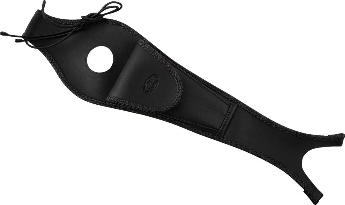 93322 - Mustang Tank Bib with Pouch For Harley Davidson XL 1200 C 2004-2020 - Black
