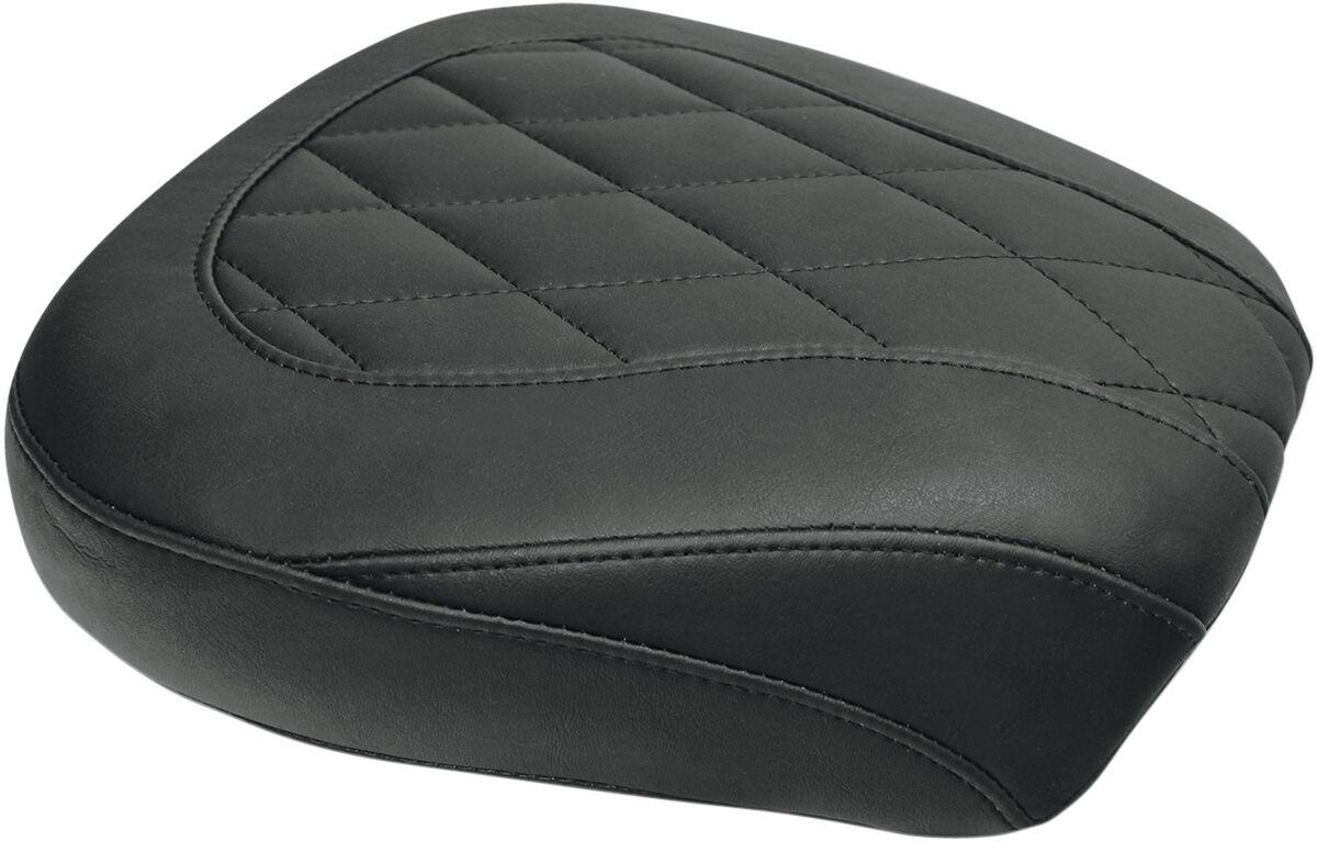 76695 - Mustang Wide Tripper Rear Seat For Harley Davidson FLHR 1340 1997-1998 - Black