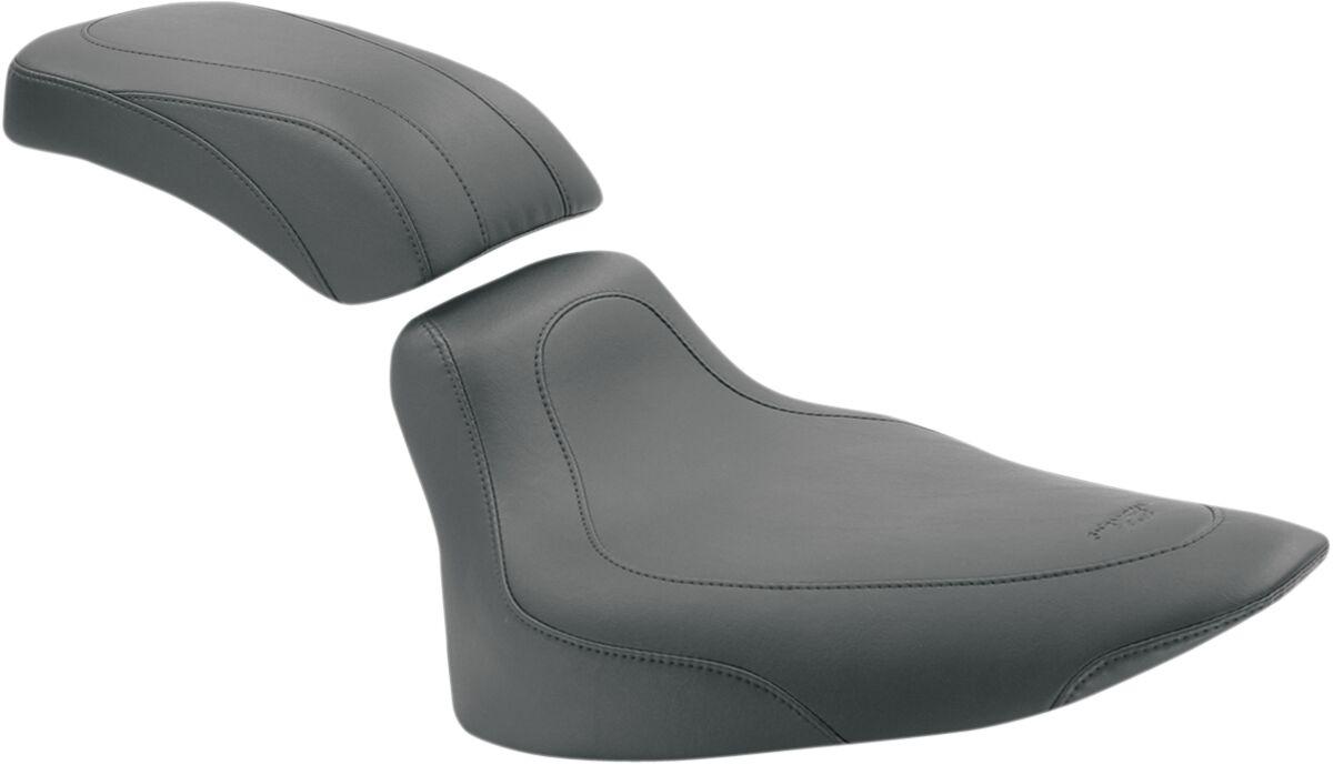 76172 - Mustang Tripper Synthetic Leather Solo Seat For Harley Davidson FLST 1450 Heritage Softail 2006 (US Models) - Black