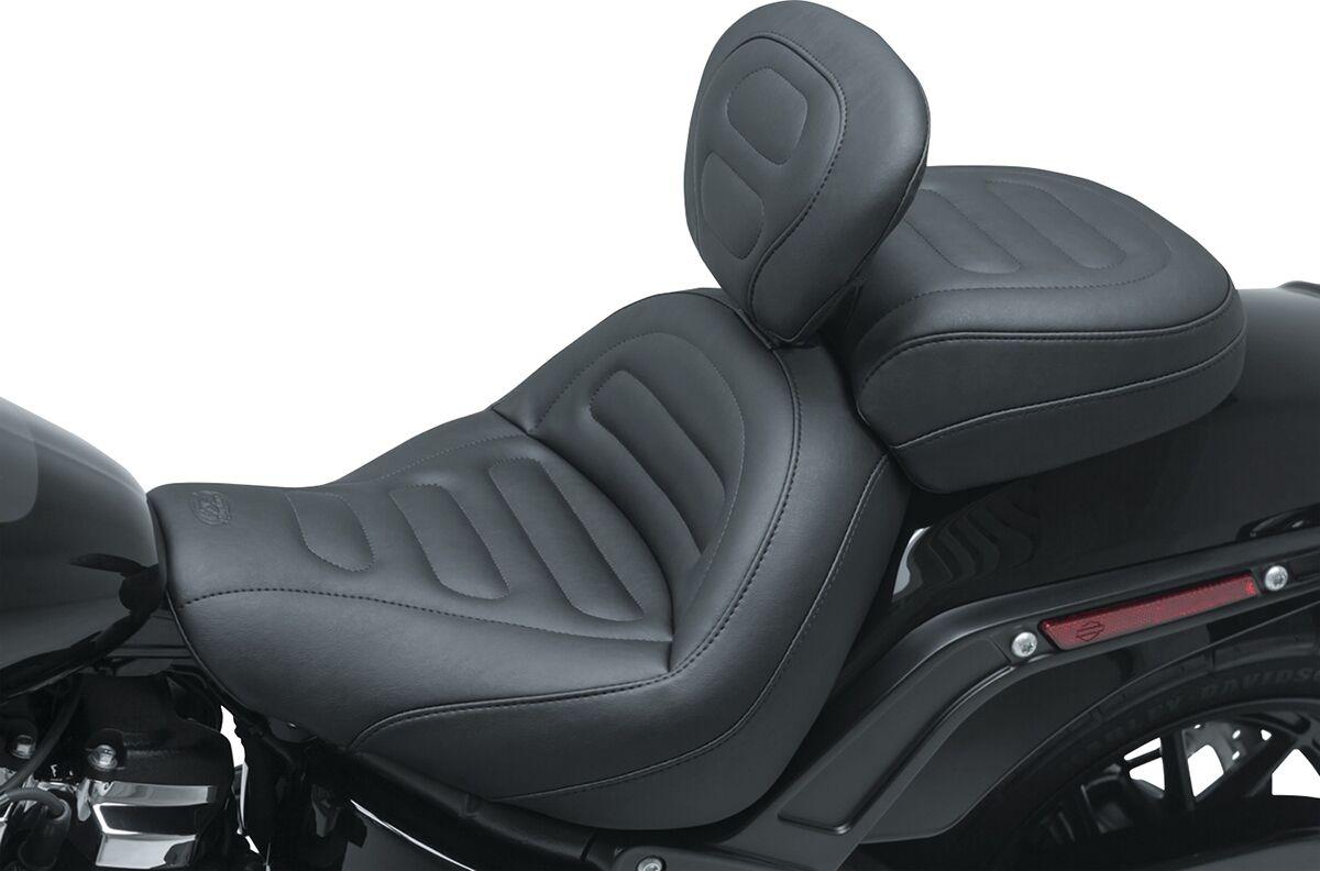 79334 - Mustang MX Tour Solo Seat For Harley Davidson FXFB 1750 2018-2019 - Black
