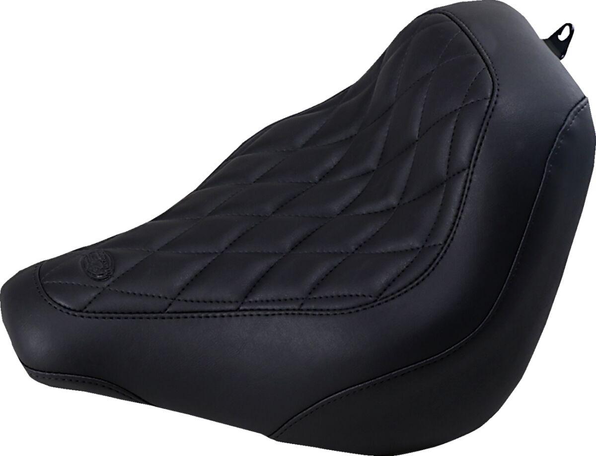 83035 - Mustang Wide Tripper Seat For Harley Davidson FXBB 1750 2018-2020 - Black