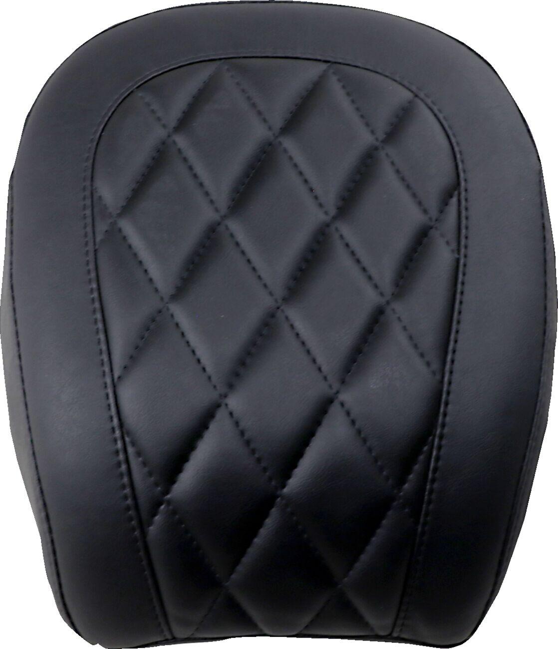 83036 - Mustang Wide Tripper Diamond Rear Seat For Harley Davidson FXBB 1750 2018-2020 - Black