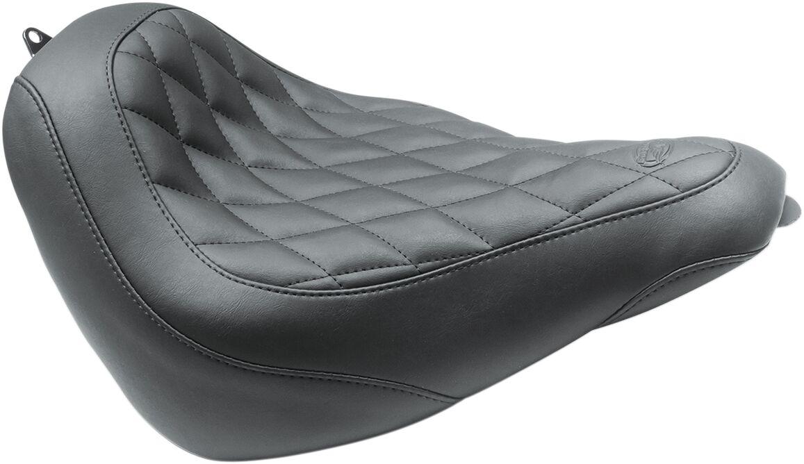 83047 - Mustang Wide Tripper Diamond Seat For Harley Davidson FLSL 1750 2018-2021 - Black
