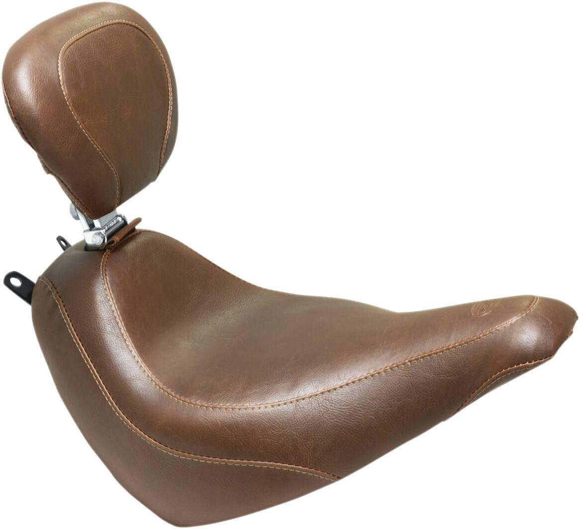 83001 - Mustang Wide Tripper Seat For Harley Davidson FLDE 1750 2018-2020 - Brown