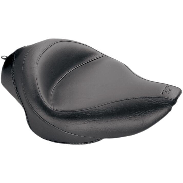 76148 - Mustang Wide Vintage Solo Seat For Harley Davidson XL 1200 C 2010-2019 - Black