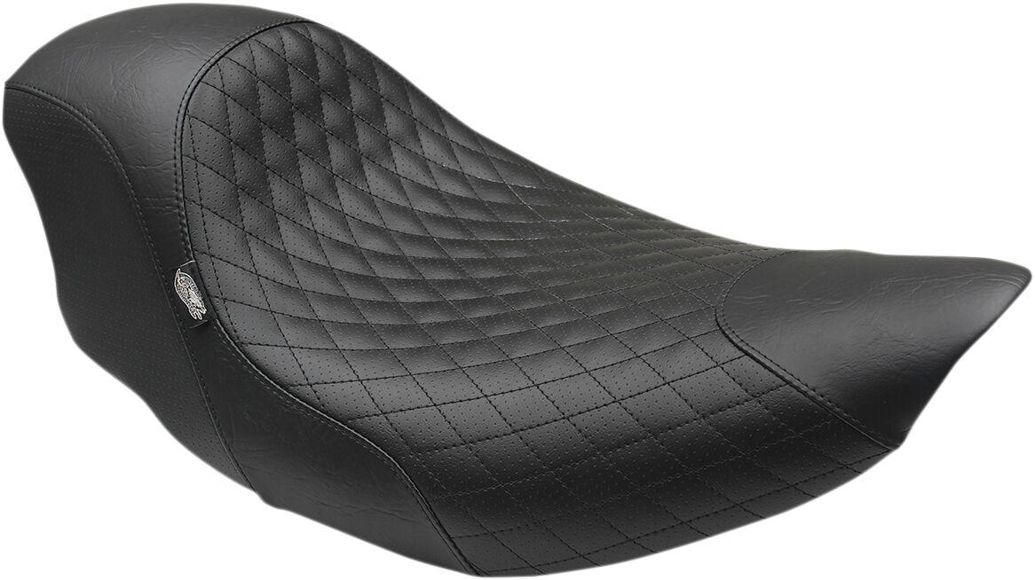 76307 - Mustang Shope Signature Series Cafe Seat For Indian Chief 111 2014-2020 - Black