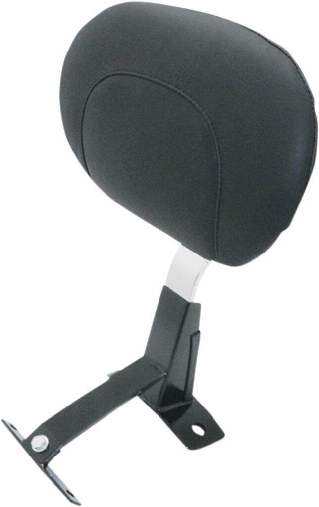 79610 - Mustang Driver Backrest Kit For Harley Davidson FLHR 1584 2008 - Black/Chrome