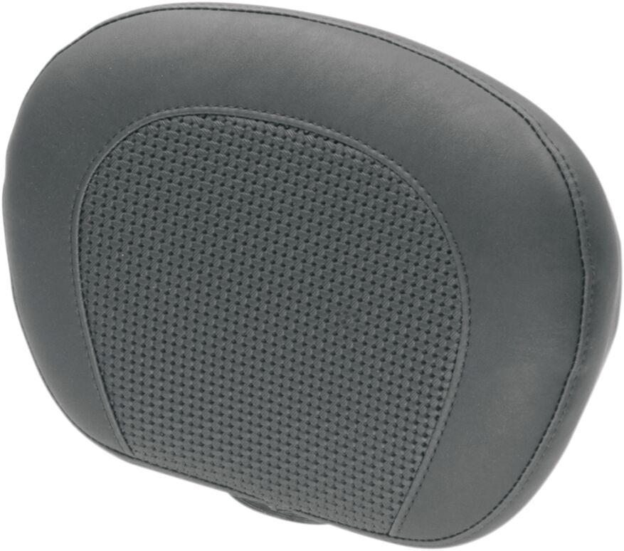 76217 - Mustang Textured Passenger Backrest Pad For Harley Davidson FLHR 1340 1994-1998 - Black