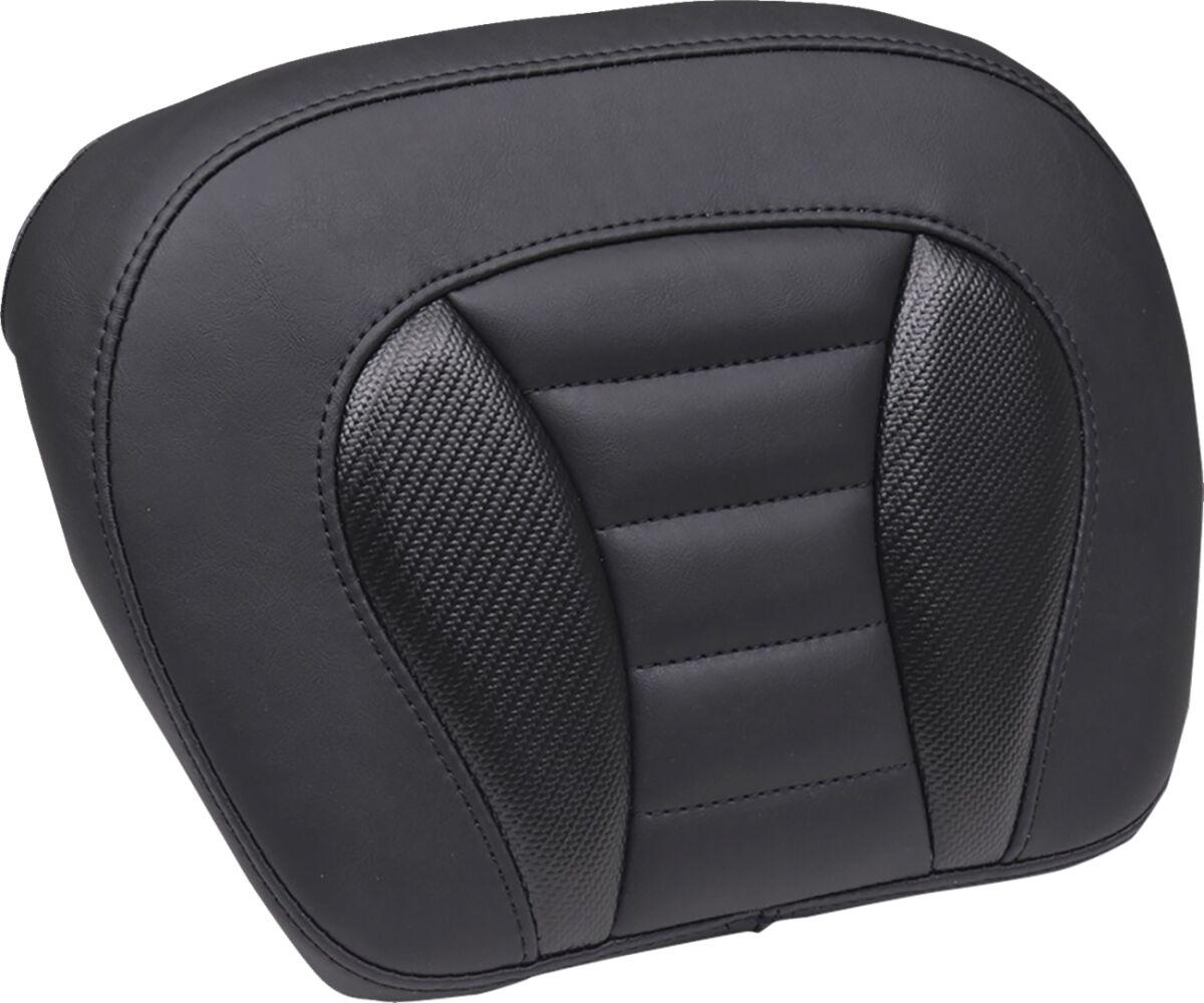 88405 - Mustang Deluxe Touring Chopped Tour Pack Sissy Bar Pad For Harley Davidson FLHX 1923 2024-2026 - Black