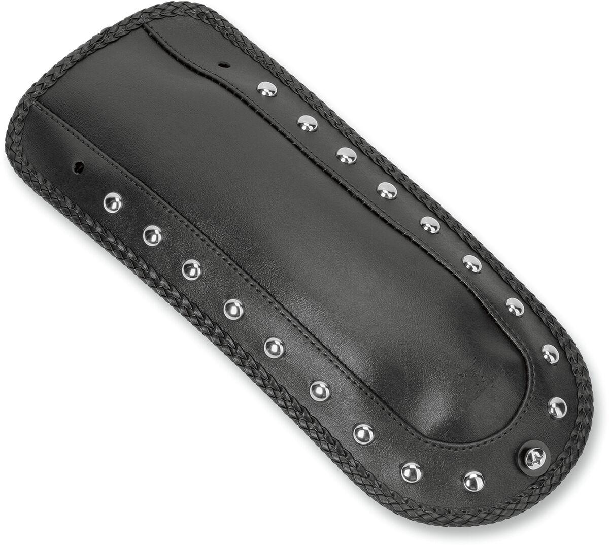 78113 - Mustang Fender Bib for Solo Seat For Harley Davidson FLST 1450 Rear - Black/Chrome