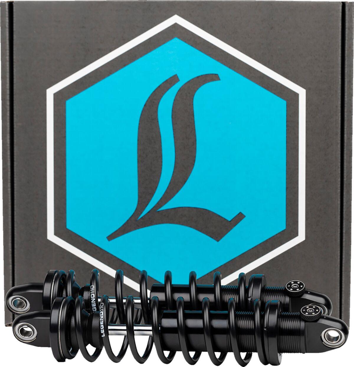 1310-0946 - Legend Suspension Revo-A Coil Suspension Shocks For Harley Davidson FLD 1690 2012-2013 Rear 305.00mm (12.00")