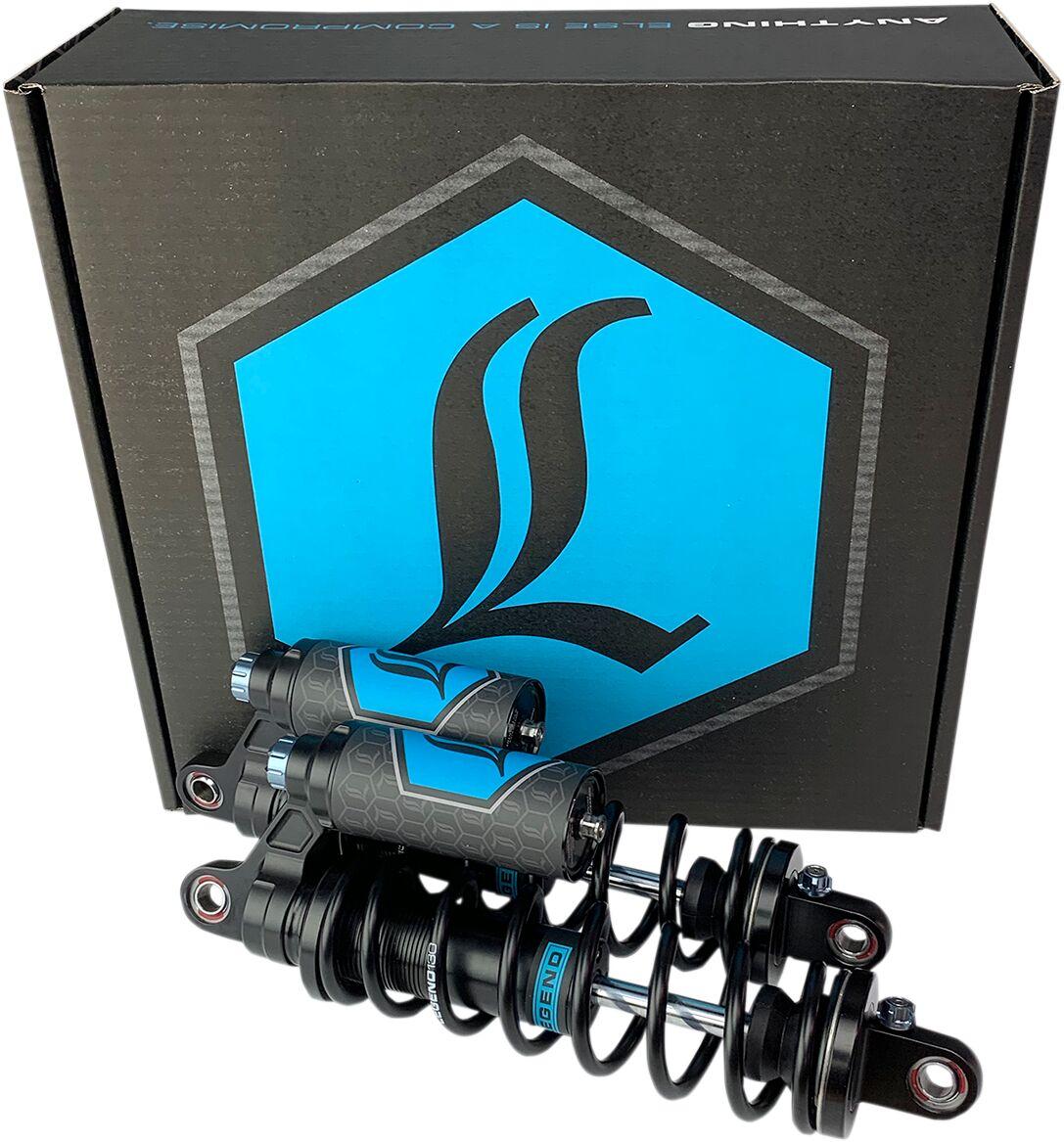 1310-1891 - Legend Suspension REVO ARC Piggyback Coil Suspension For Harley Davidson FLD 1690 2012-2013 Rear 330.20 mm (13.00") - Black