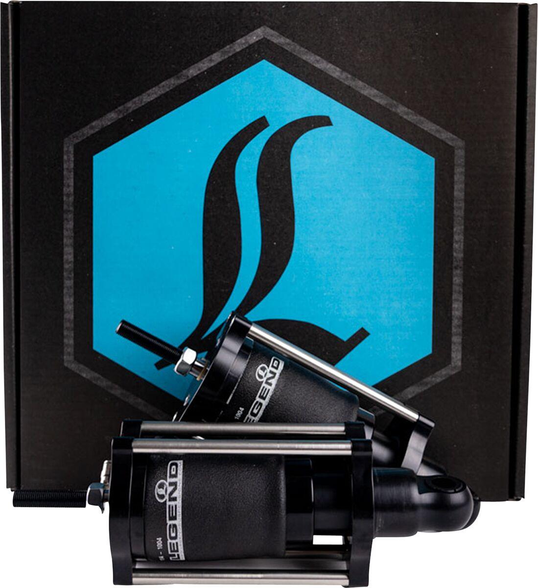 1311-0144 - Legend Suspension Legend Air Suspension For Softail Models For Harley Davidson FLST 1340 1989-1990 Rear - Black