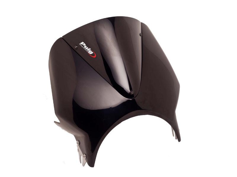 Puig Black Fairing With Black Vision Screen Kawasaki Z650 RS 2022-2025 - Image 49