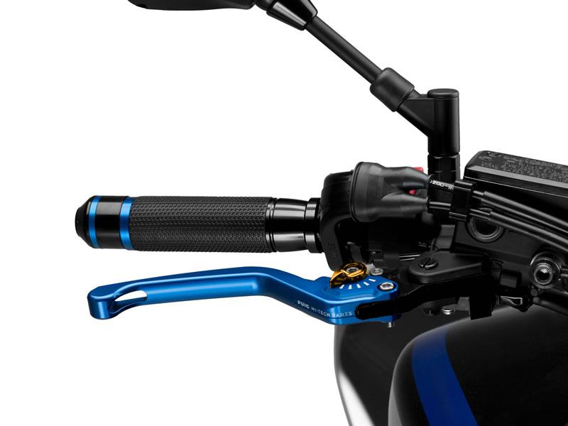 Puig Gold 120Ao - Fixed V3 Brake Lever For Ducati 1098 2007-2008 - Blue With Selector