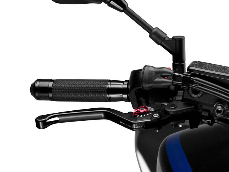 120NR - Puig Fixed V3 Brake Lever For Ducati 1098 2007-2008 - Black With Red Selector