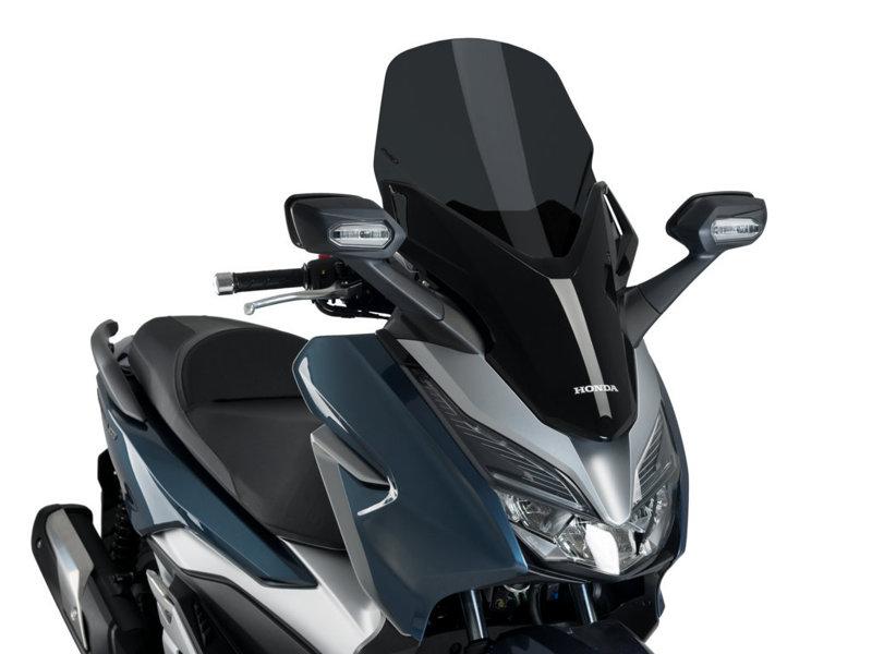 1295F - Puig V-Tech Line Touring Screen For Honda Forza 125 2015-2020 - Dark Smoke