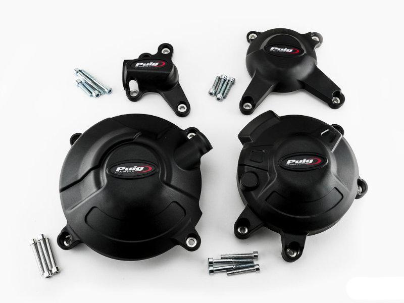 20128N - Puig Engine Guard For Yamaha MT-09 2014-2020 - Black