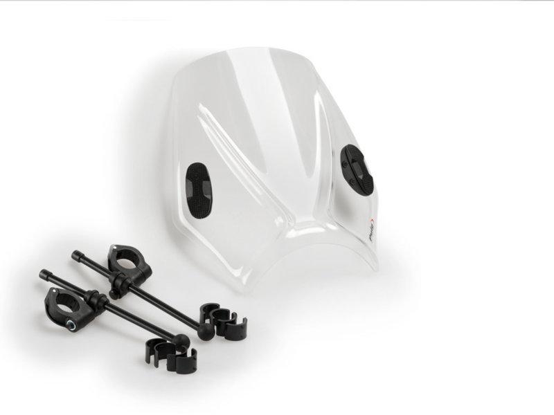 Puig Clear 20702W - Mito Screen For Suzuki 125 Xt 1999-2000